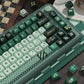 Slytherin (Green) Cute Keycap Set, MDA/Cherry Profile, PBT Dye Sub Key Cap