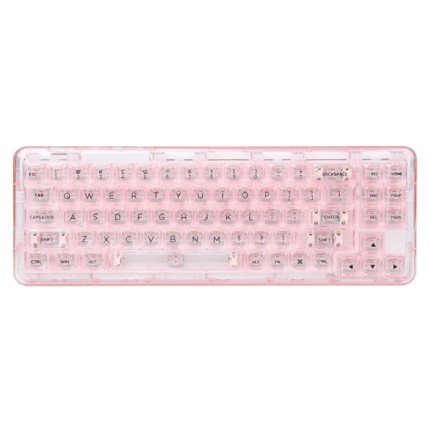 Yunzii X71 Transparent Mechanical Keyboard