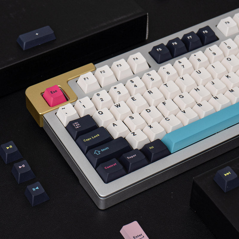 GMK Future Funk Keycap Set, Cherry Profile, Dye Sub PBT Key Cap