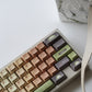 Matcha Cake Keycap Set, KCA Profile, Dye Sub PBT Key Cap