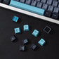 GMK 8008 Blue Keycap Set, Cherry Profile, Double Shot ABS Key Cap