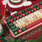 Christmas Cute Keycap Set, MDA/Cherry Profile, PBT Dye Sub Key Cap