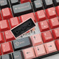 HJS Black Cherry Pink Keycap Set, Cherry Profile, Double Shot PBT Key Cap