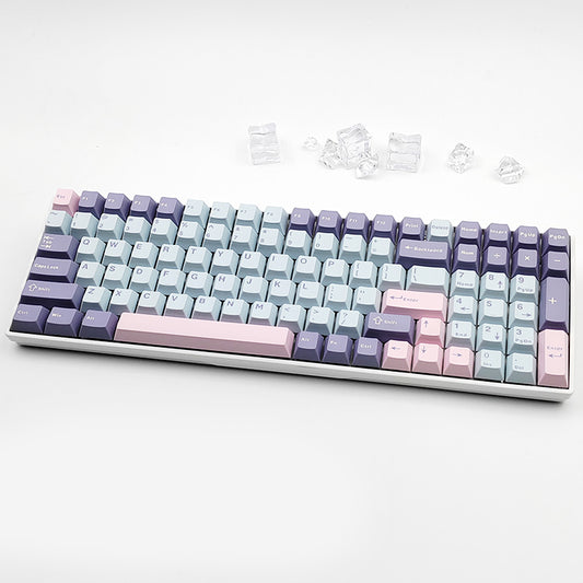 HJS Macaron Keycap Set, Cherry Profile, Double Shot PBT Key Cap