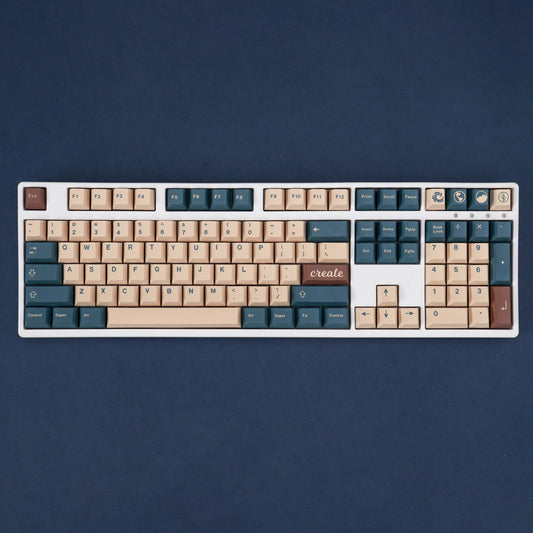 GMK Earth Tones Keycap Set, Cherry Profile, PBT Dye Sub Key Cap