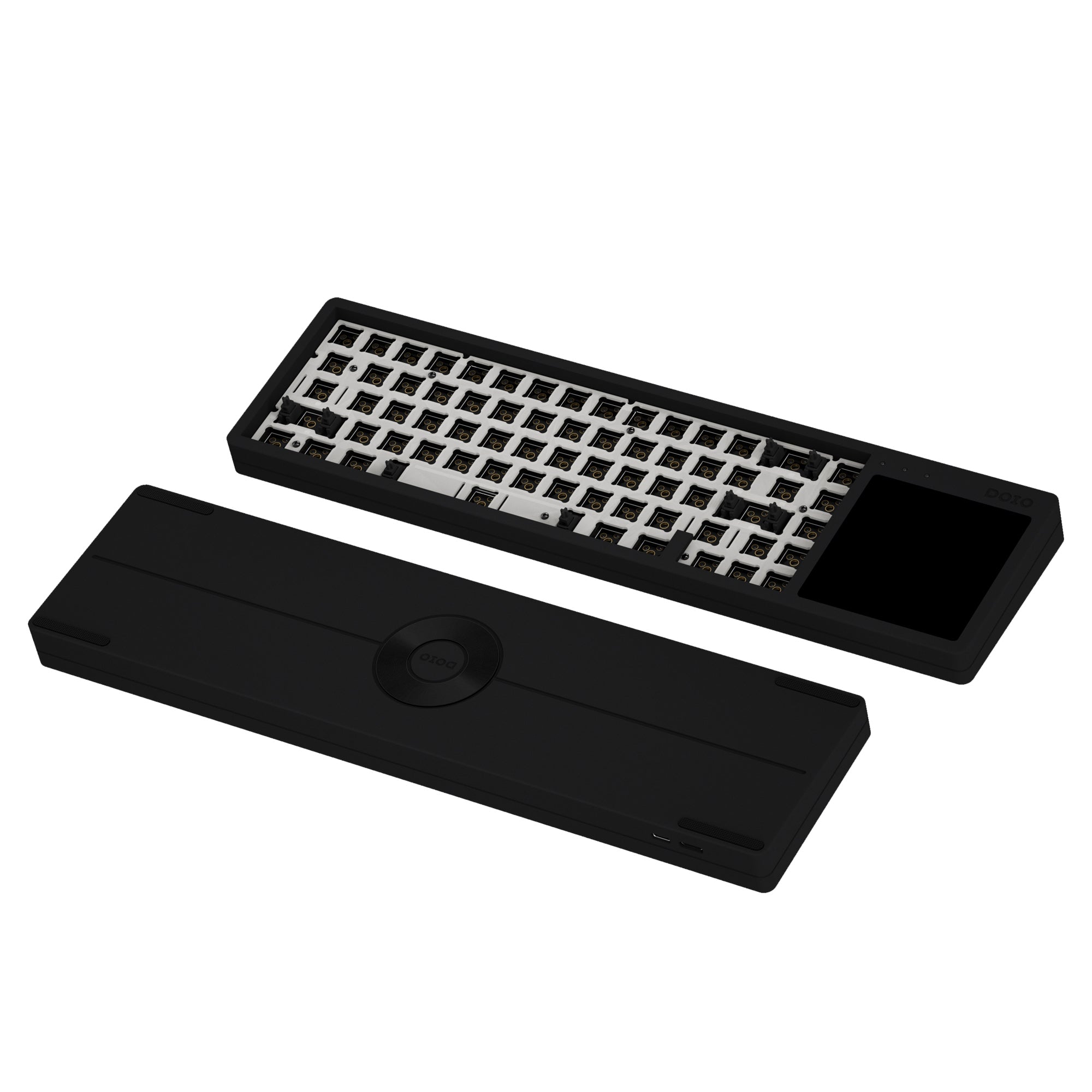 DOIO67 Aluminum Mechanical Keyboard Barebone with OLED Touch Screen