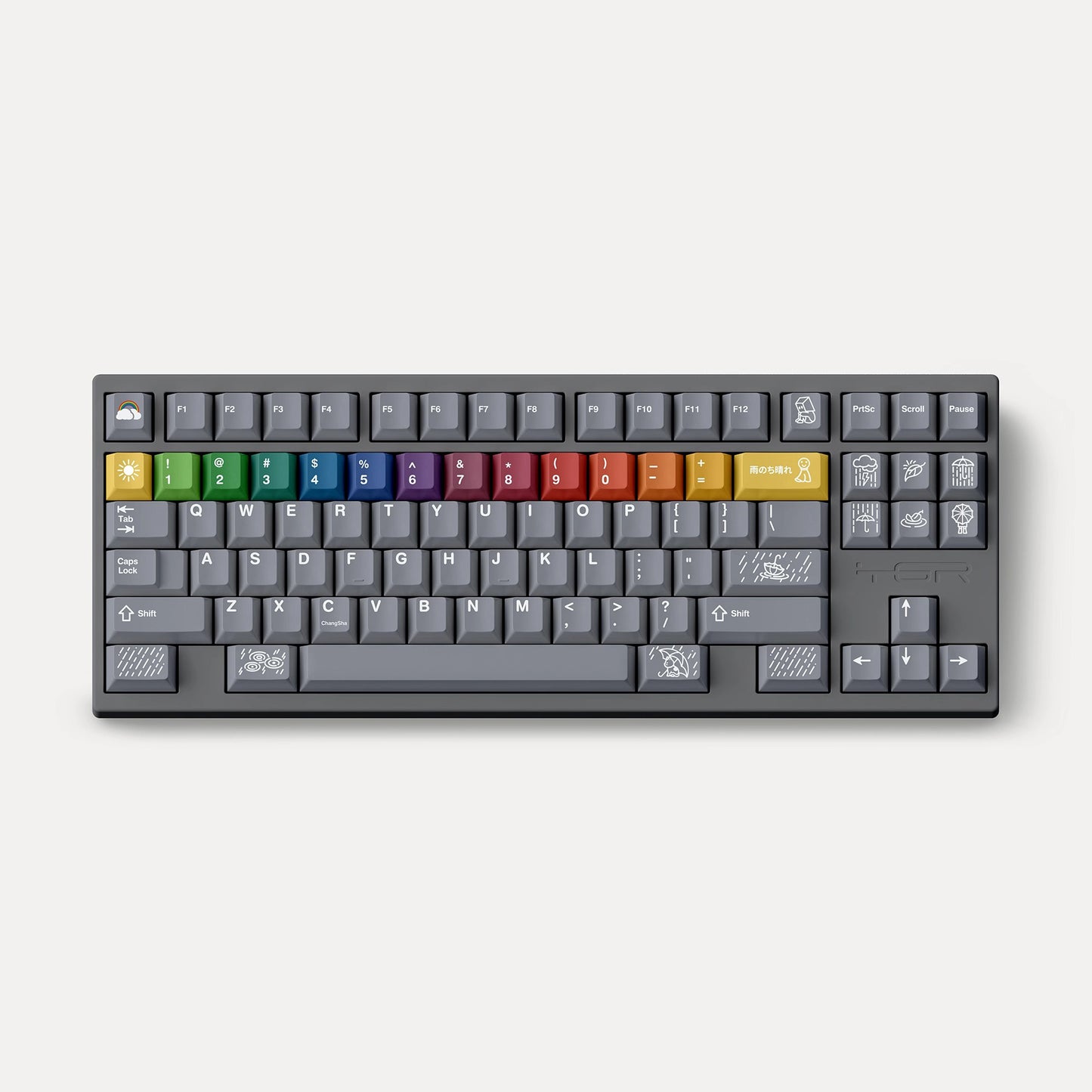 FBB After the Rain Keycap Set, Cherry Profile, Dye Sub PBT Key Cap