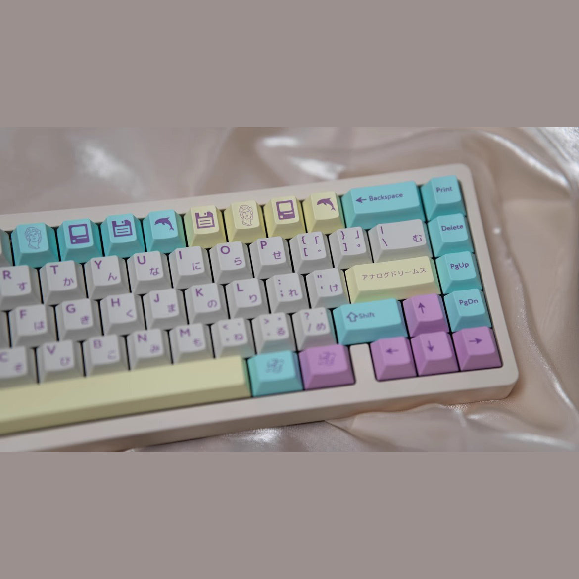 GMK CYL Analog Dreams 2 Keycap Set, Cherry Profile, Dye Sub PBT Key Cap