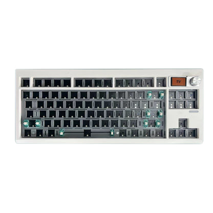 Zuoya GMK87 Mechanical Keyboard Barebone with LED Screen