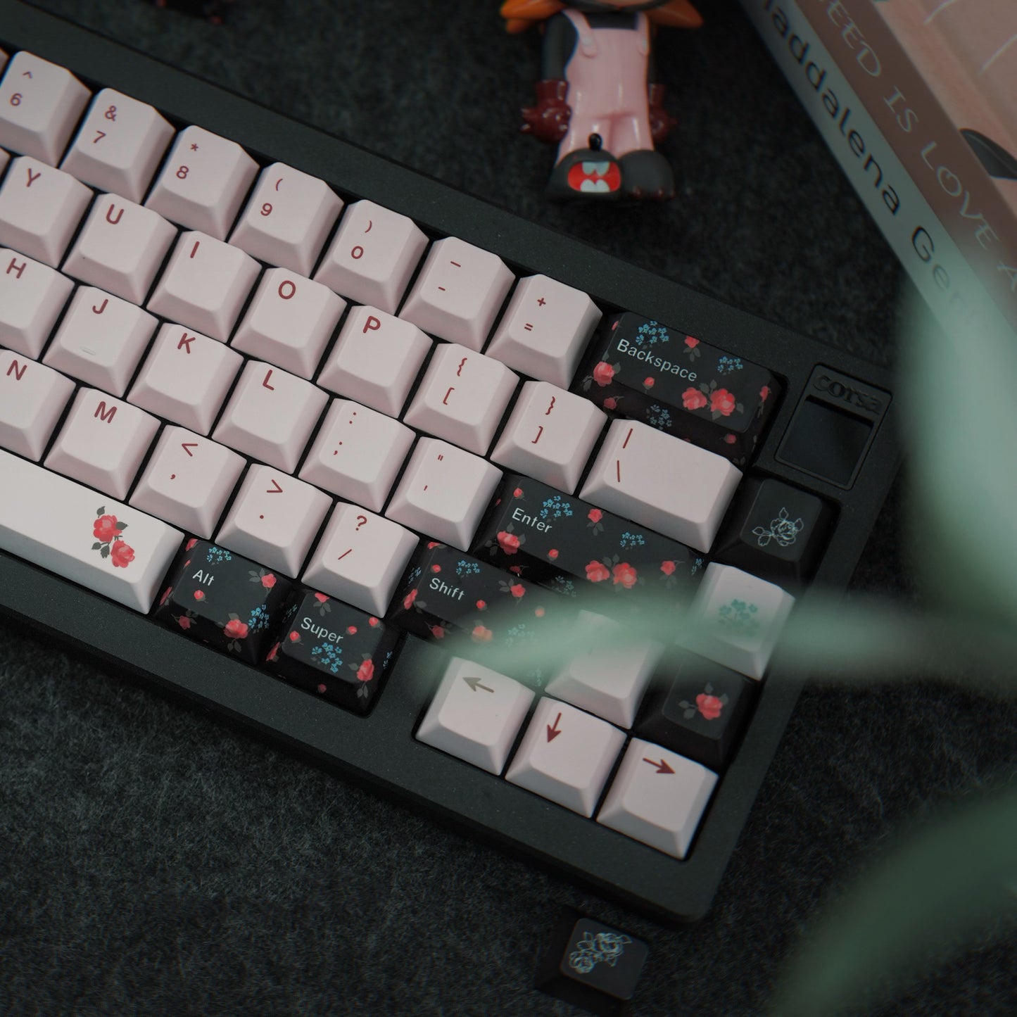 Flower Garden Keycap Set, Cherry Profile, Dye Sub PBT Key Cap