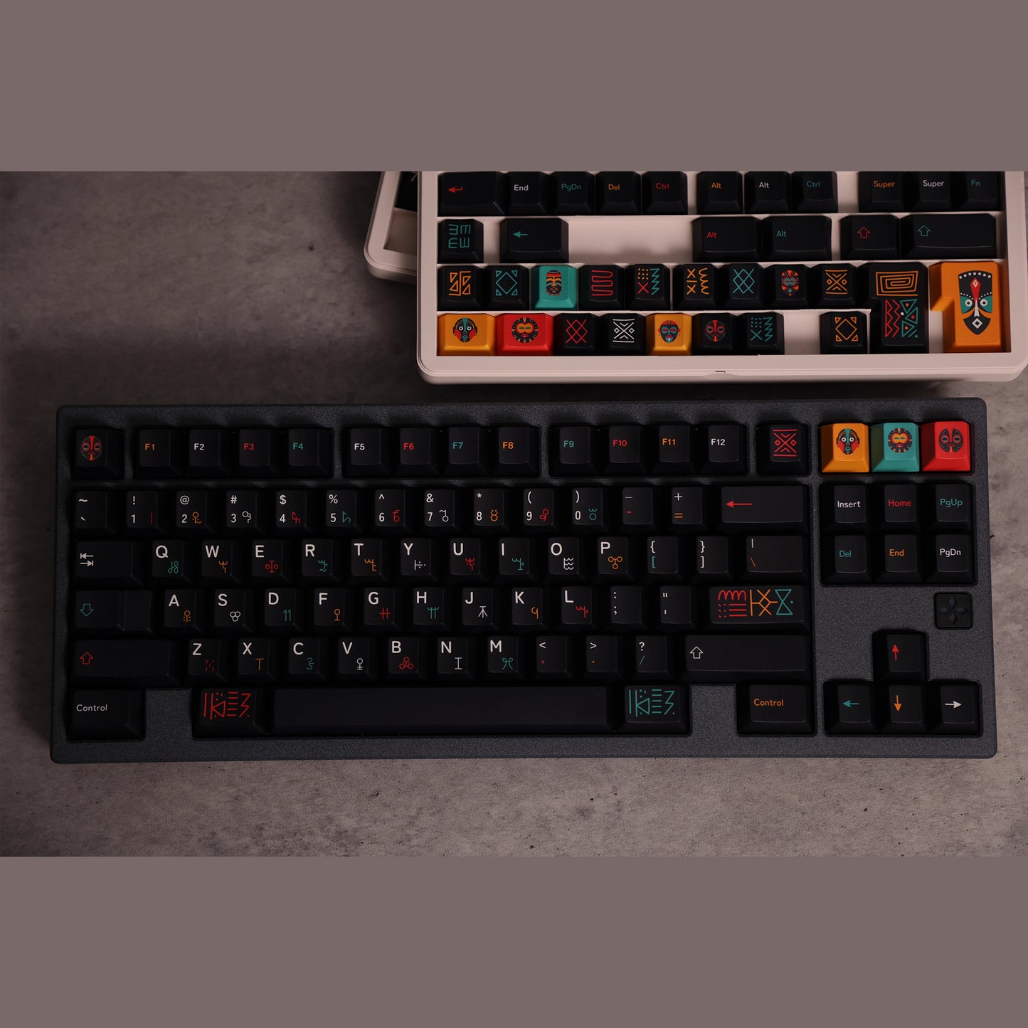 GMK CYL Tribal Keycap Set, Cherry Profile, Dye Sub PBT Key Cap