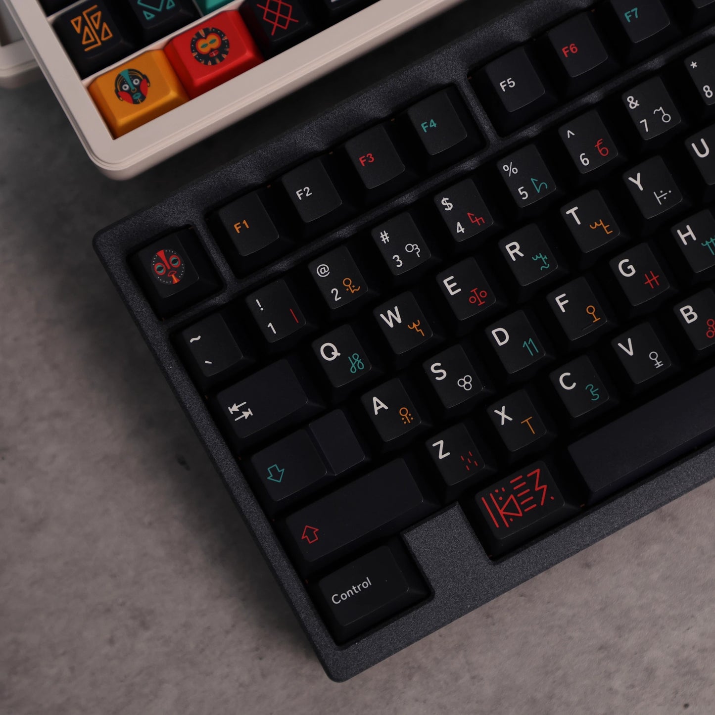 GMK CYL Tribal Keycap Set, Cherry Profile, Dye Sub PBT Key Cap