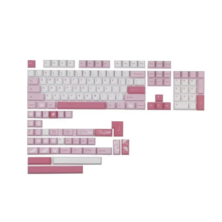 GMK CYL Hazakura Keycap Set, Cherry Profile, Dye Sub PBT Key Cap