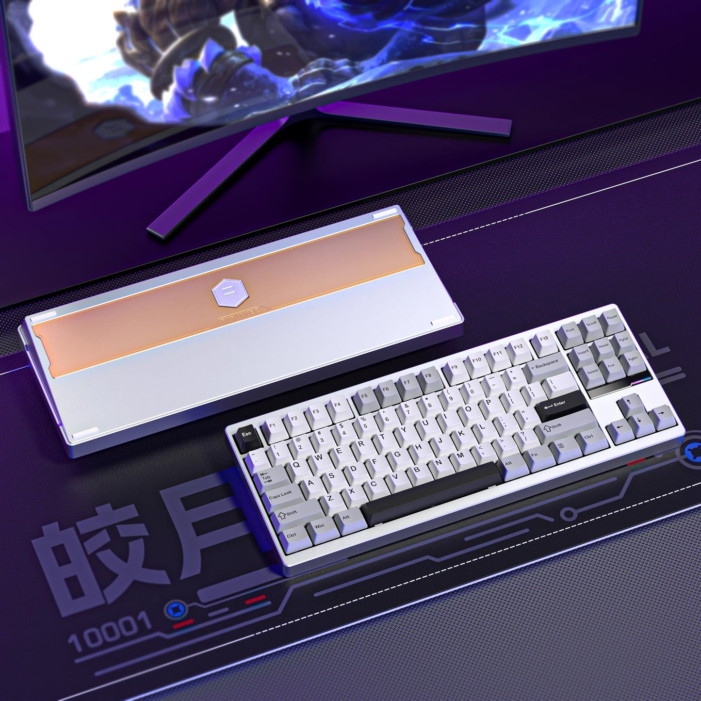 Furycube GT80 Aluminum Mechanical Keyboard