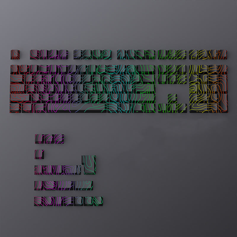 Contour & Wave Keycap Set, Cherry Profile, Dye Sub PBT Key Cap