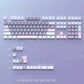 HJS Macaron Purple Keycap Set, Cherry Profile, Double Shot PBT Key Cap