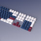 Blue Mecha Keycap Set, Cherry Profile, Double Shot PBT Key Cap