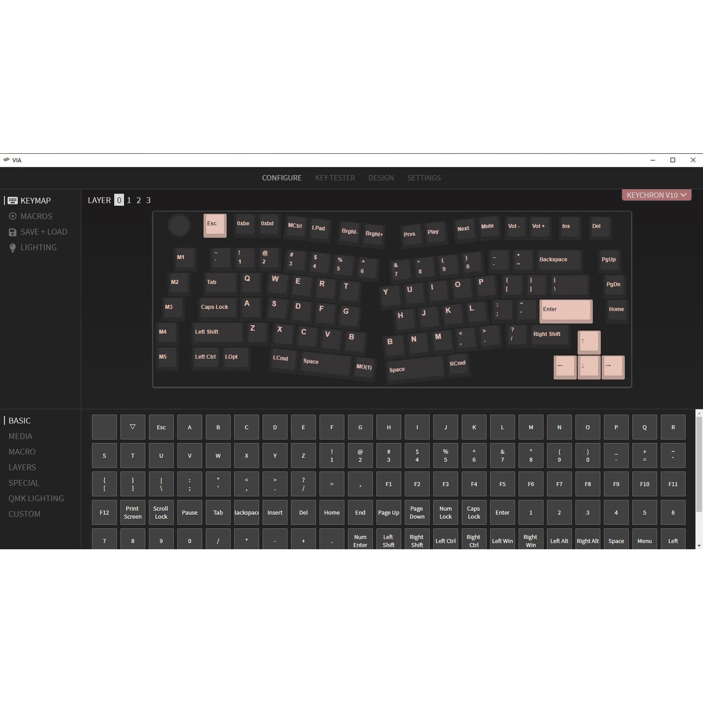 Keychron V10 Alice QMK Mechanical Keyboard