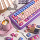 Weekend Fun Cute Keycap Set, MDA Profile, PBT Dye Sub Key Cap