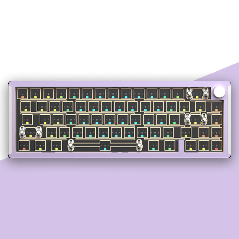 Monka 6067 65% Gasket Aluminum Mechanical Keyboard barebone