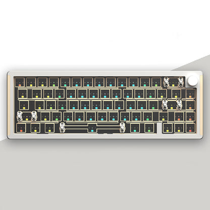 Monka 6067 65% Gasket Aluminum Mechanical Keyboard barebone