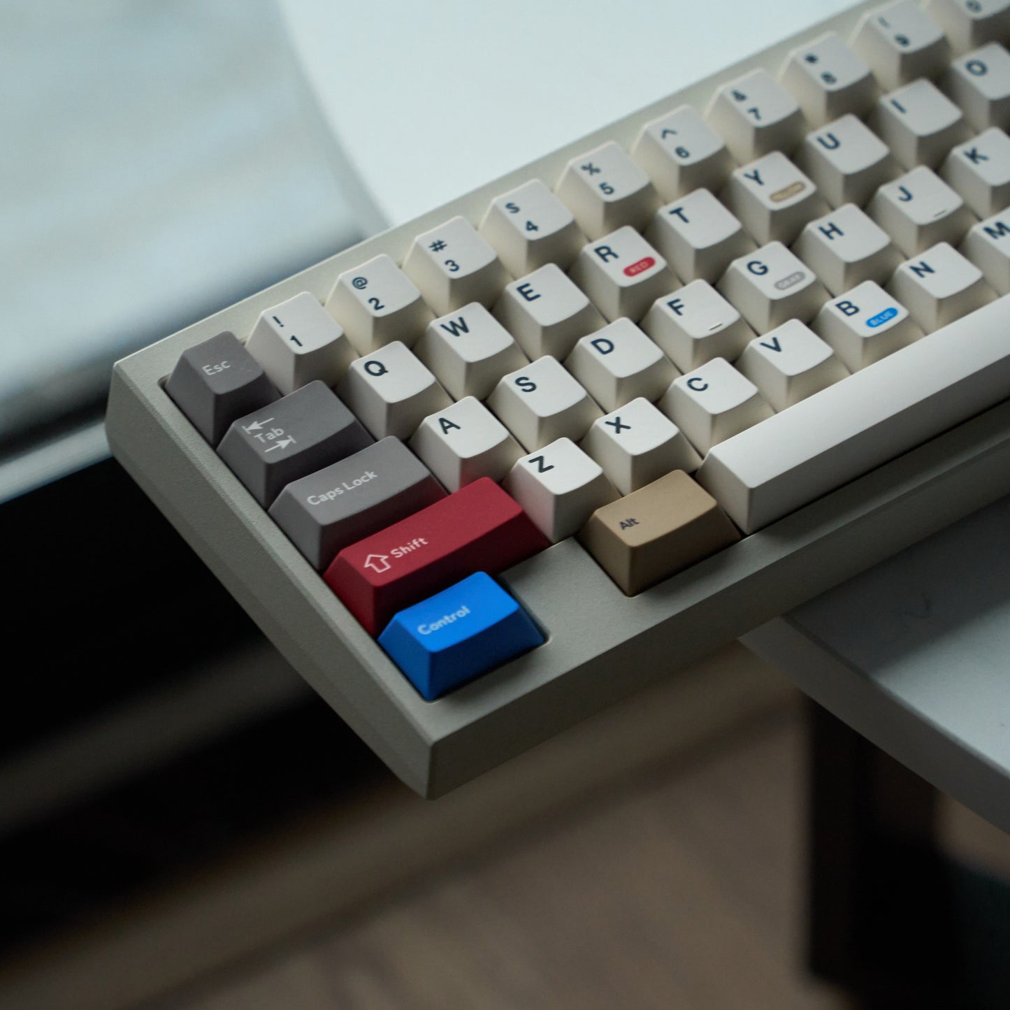 Retro 100 Keycap Set, Cherry Profile, Dye Sub PBT Key Cap