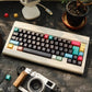 FBB Retro3000 Keycap Set, Cherry Profile, Dye Sub PBT Key Cap