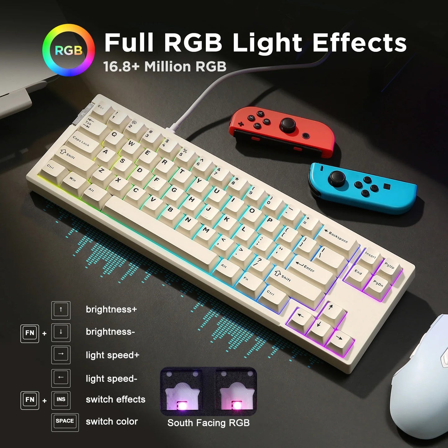 Yunzii RT68 Magnetic HE Gaming Keyboard