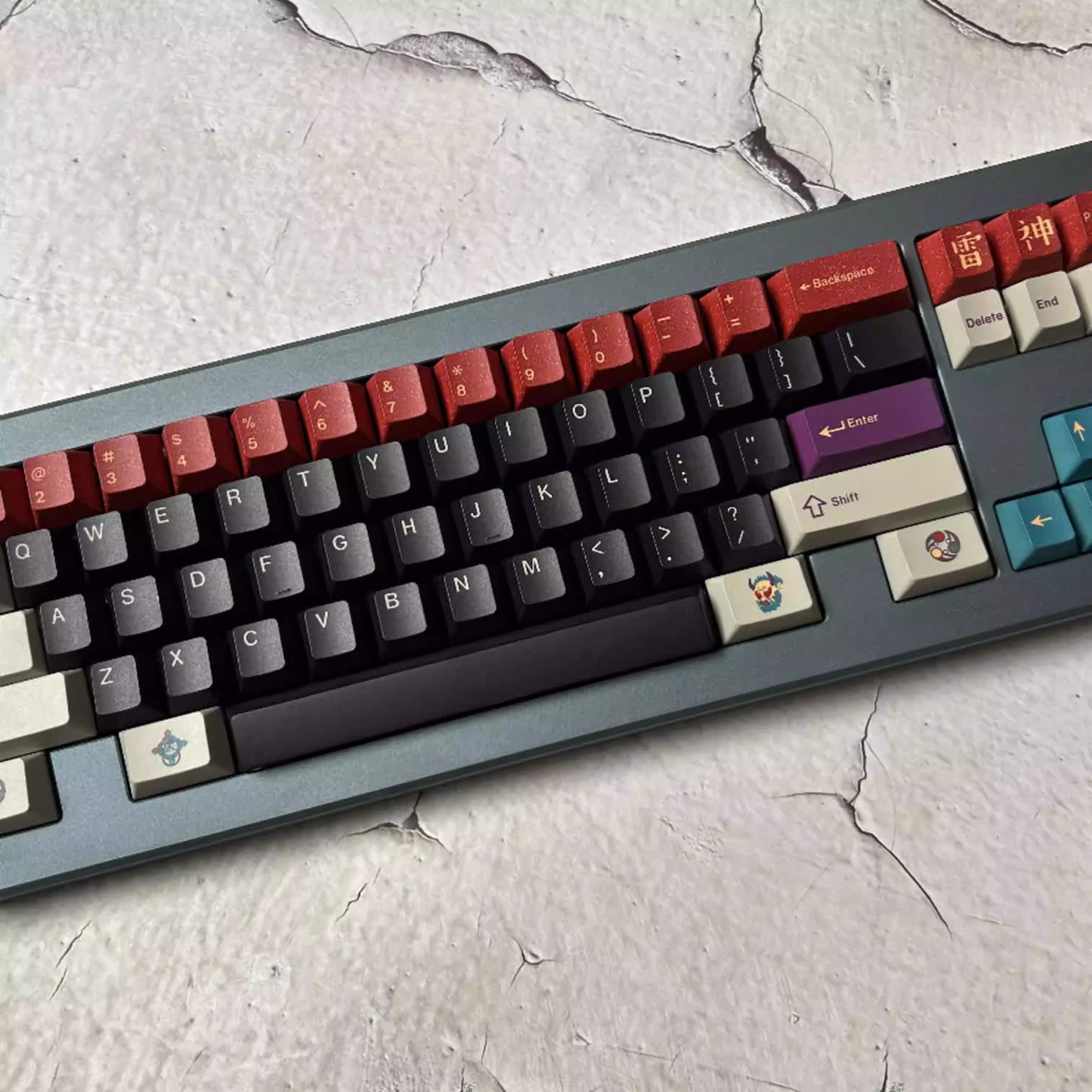 GMK Thunder God Keycap Set, Cherry Profile, Dye Sub PBT Key Cap