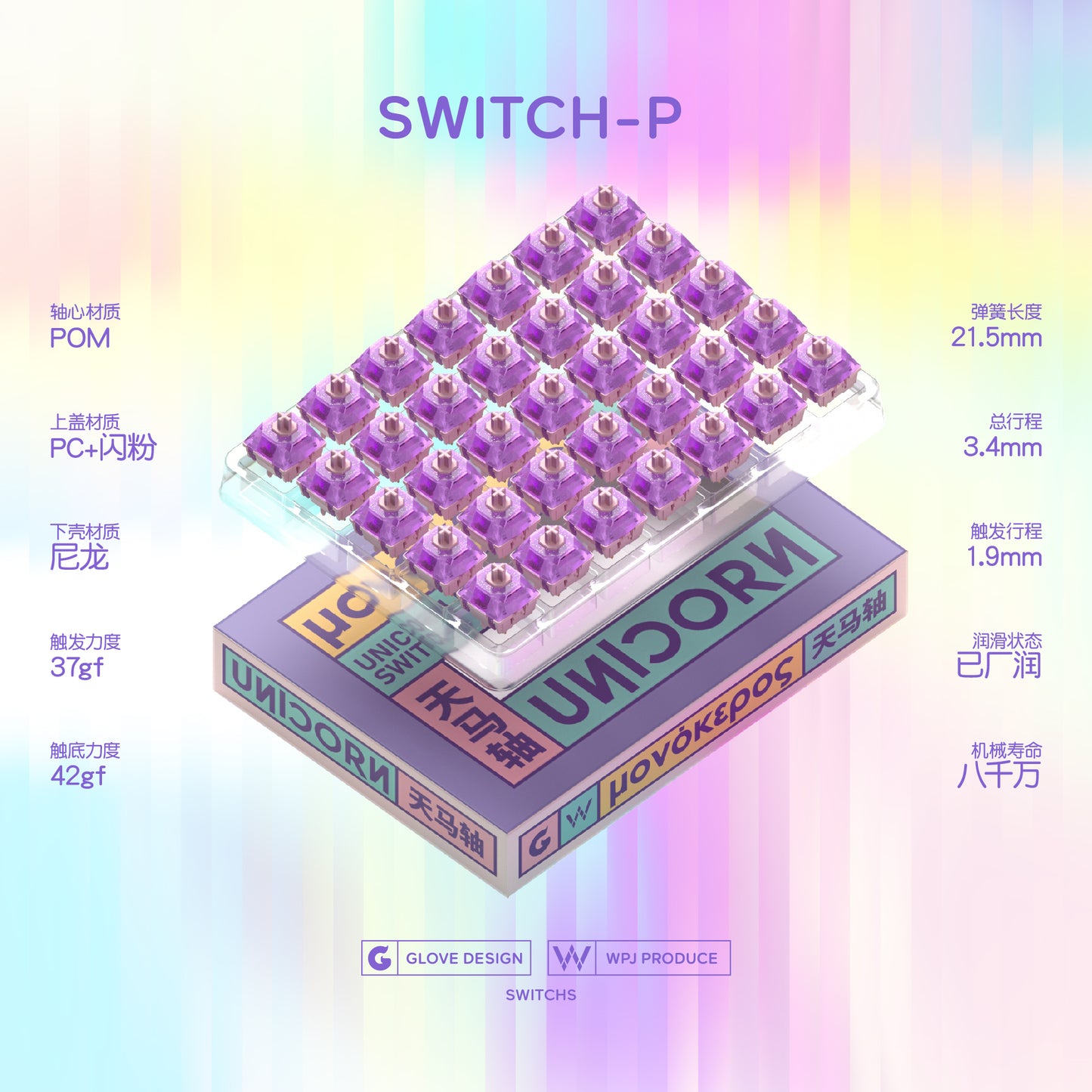 Unicorn Switch by Glove Studio