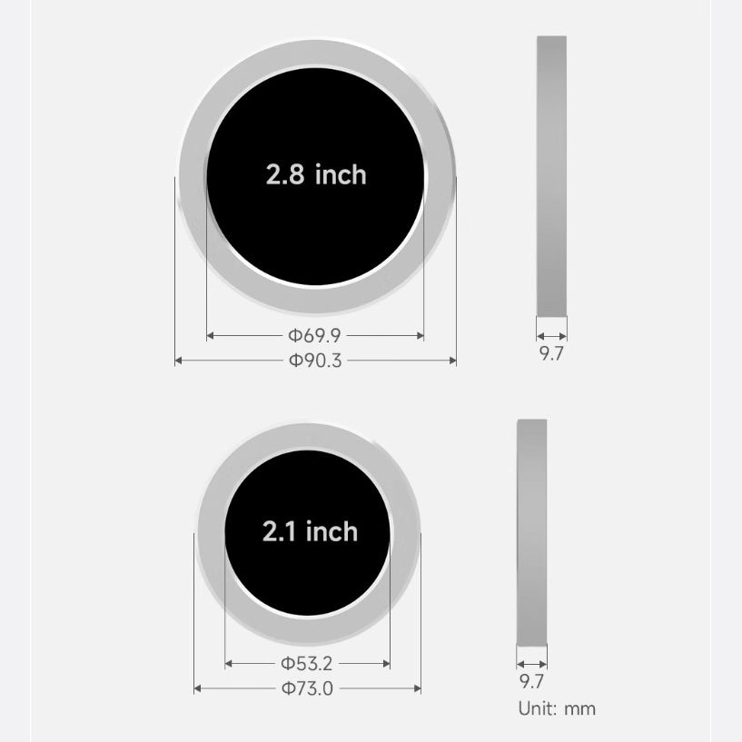 Round Secondary LCD Screen for PC Liquid Cooler